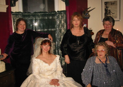 Ladies at Mary's wedding