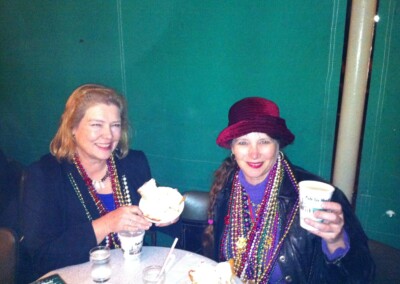 Coffee and beniets at cafe du monde