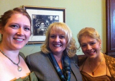 Elly, Heather Harris, and Virginia