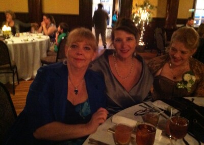 Lois, Mary, and Virginia at John Jr's wedding