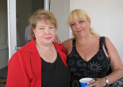 Virginia and Lois in Port Charlotte 2007