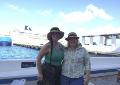 Virginia and Mary in Cozumel 2015