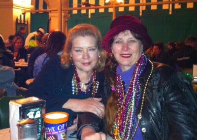 Virginia & Mary at Cafe Du Monde 2011