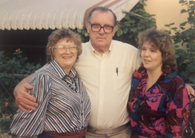 Mom, Dad & Virginia 1988